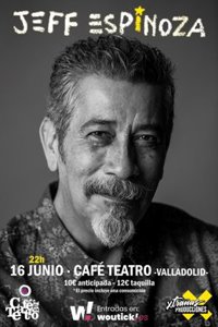 El californiano afincado en España Jeff Espinoza ofrece un concierto este jueves en Valladolid