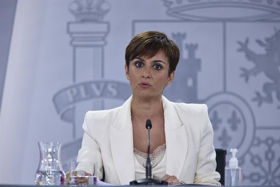 La ministra portavoz, Isabel Rodríguez, comparece tras la reunión del Consejo de Ministros, en el Palacio de La Moncloa