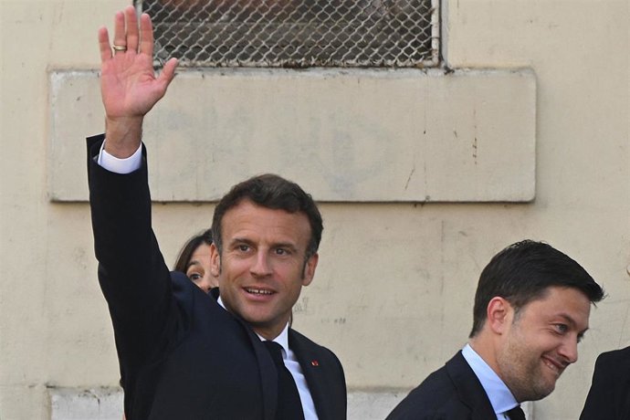 Emmanuel Macron, presidente de Francia