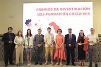 La USJ entrega sus primeros Premios de Investigación creados en colaboración con la Fundación Edelvives