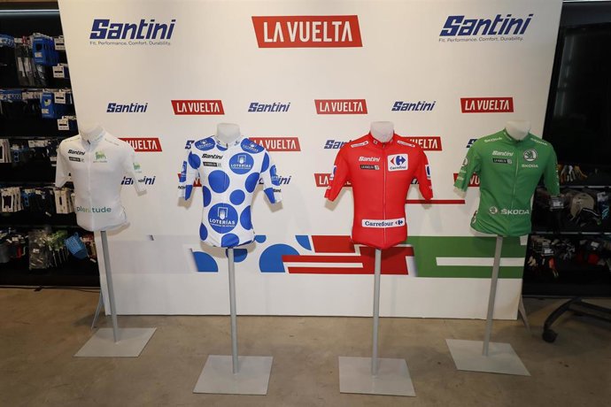 Maillots de líderes de LaVuelta 22