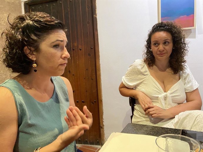 Toni Morillas en un acto en El Puerto.