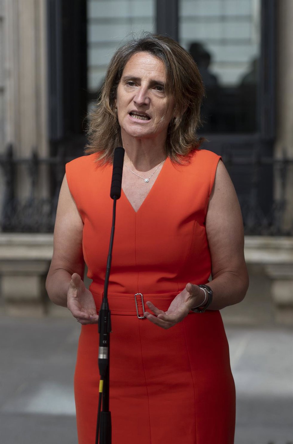 La vicepresidenta tercera y ministra para la Transición Ecológica y el Reto Demográfico, Teresa Ribera