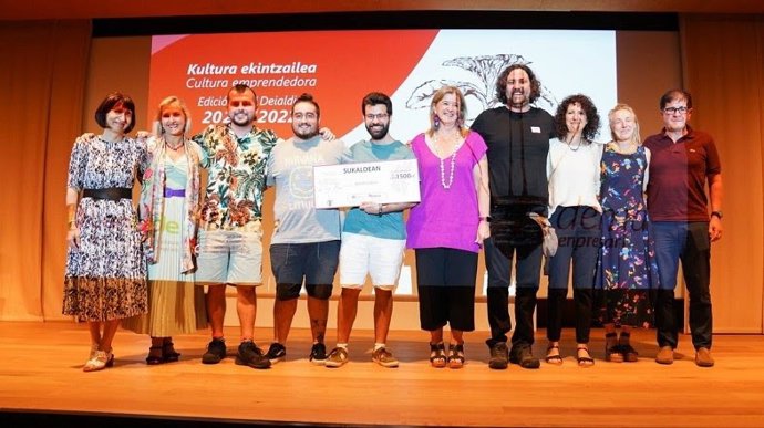 Premiados del concurso Enpresari