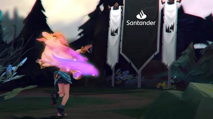 Santander entra en los esports como patrocinador principal de League of Legends en Europa y Latinoamérica