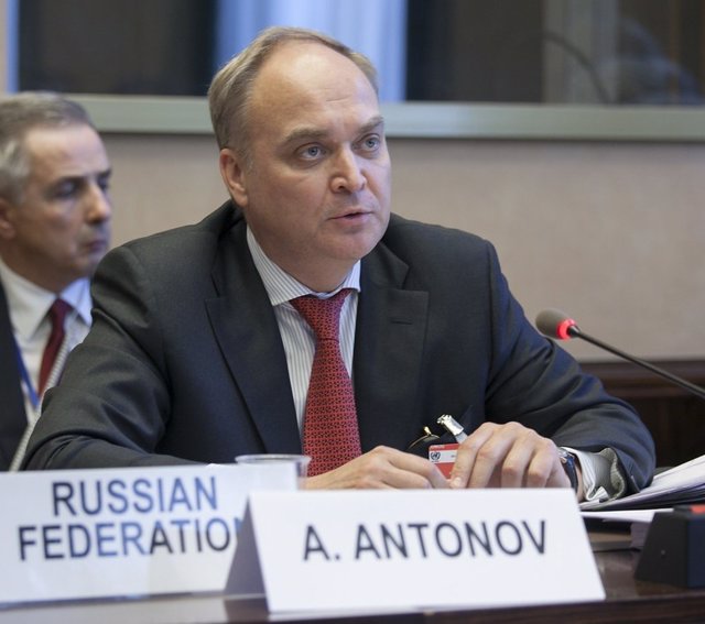 El embajador ruso en Estados Unidos, Anatoli Antonov