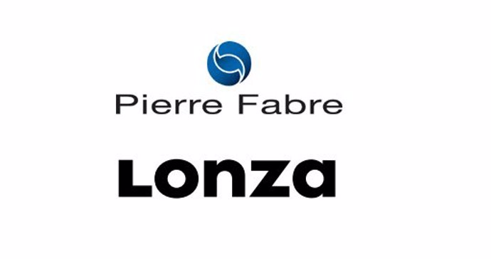 Pierre Fabre and Lonza Logo