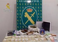 Detenidos en Murcia los tres integrantes de un grupo delictivo dedicado al cultivo ilícito de marihuana
