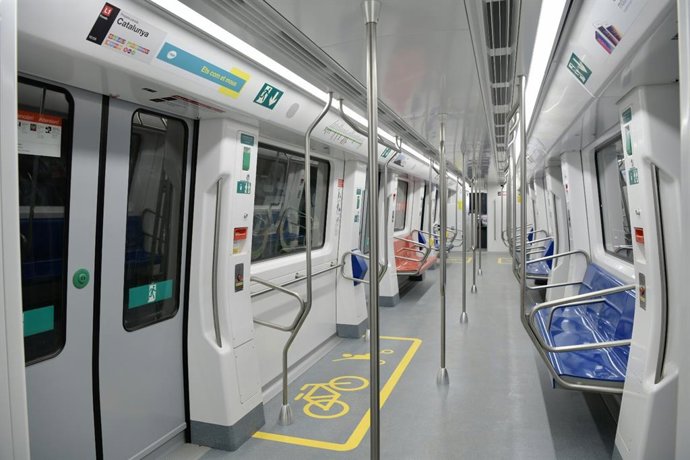 Archivo - Imatge d'un tren de TMB