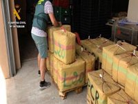 Un menor eleva a once los detenidos por alijar más de 900 kilos de hachís en una playa de Almería