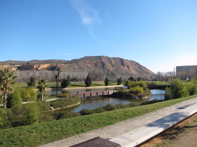 Archivo - Parque de La Ribera en Logroño                