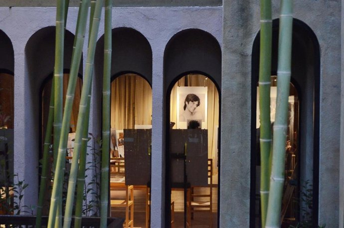 Archivo - Una fotografía del arquitecto Ricardo Bofill en su taller de arquitectura, abierto en homenaje tras su fallecimiento, en La Fábrica de Sant Just Desvern, a 26 de enero de 2022, en Sant Just Desvern, Barcelona, Cataluña (España). Durante hoy y 