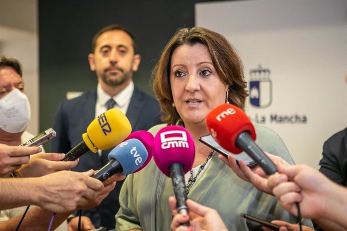 La consejera de Economía, Empresas y Empleo de C-LM, Patricia Franco