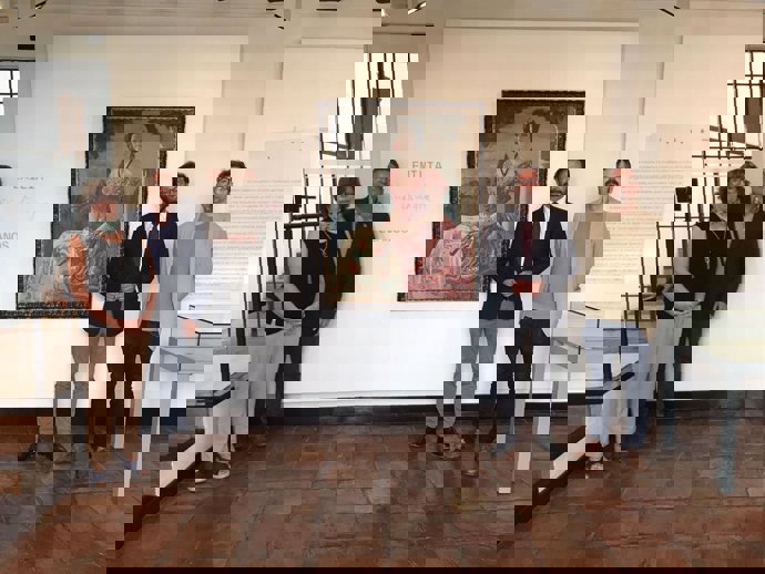 Apertura de la exposición 'Emilia Llanos. Divina Tanegra' 