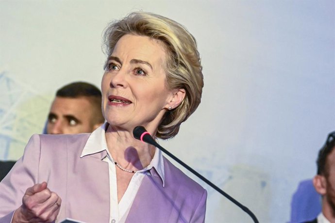 La presidenta de la Comisión Europea, Ursula von der Leyen.