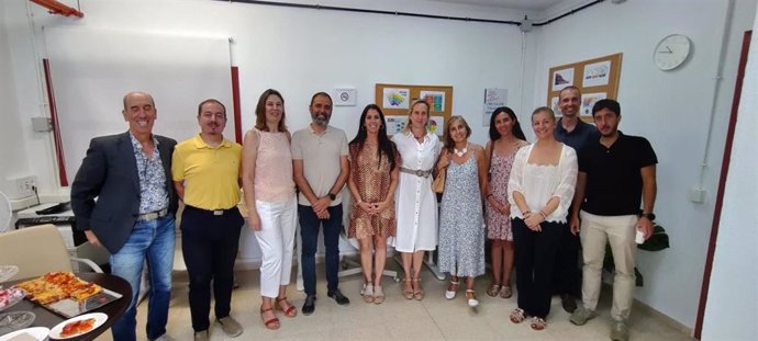 Archivo - Imagen de la presentación del aula de emprendimiento del IES Calvi.