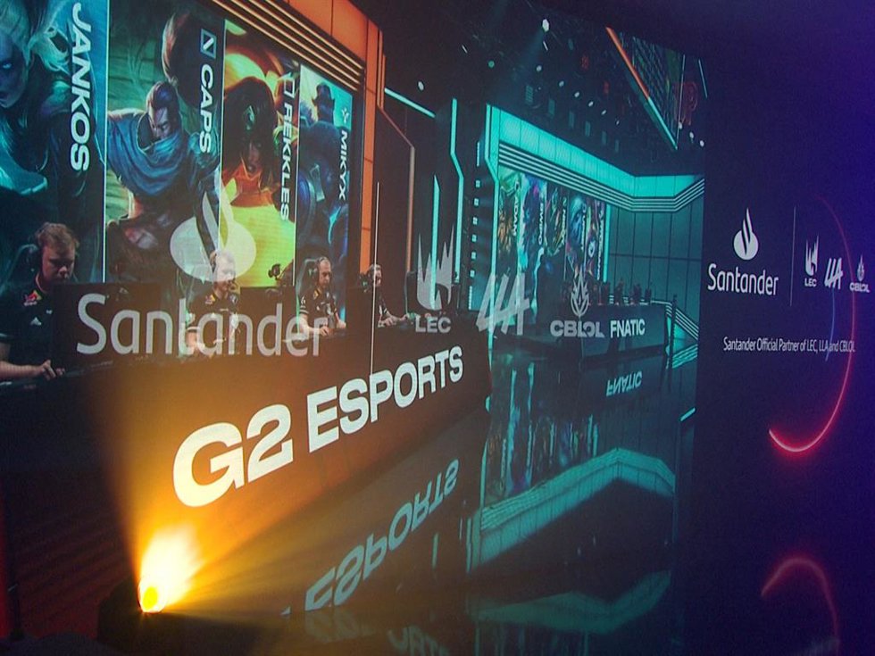 Banco Santander entra en los esports como patrocinador principal de League of Le