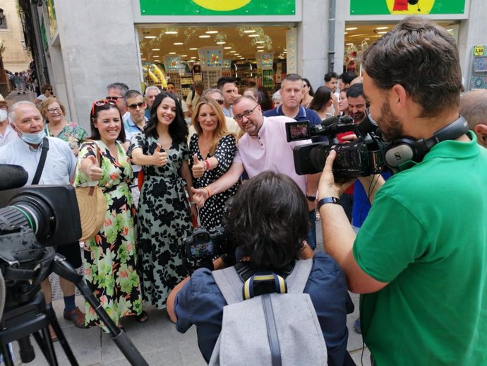 Inés Arrimadas, en Granada