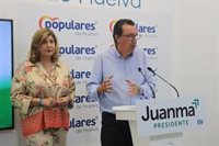 PP defiende la movilidad en el entorno rural de Huelva "para evitar el aislamiento en contra del estilo del Gobierno"