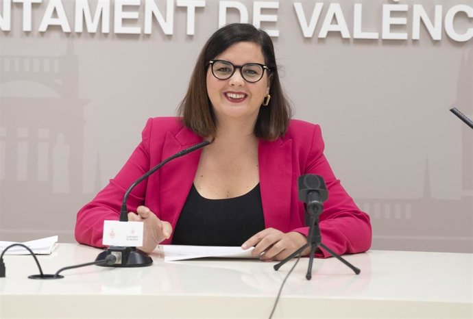 Archivo - La vicealcaldesa de Valncia, edil de Desarrollo y Renovación Urbana y portavoz socialista en el consistorio, Sandra Gómez, en una imagen reciente.