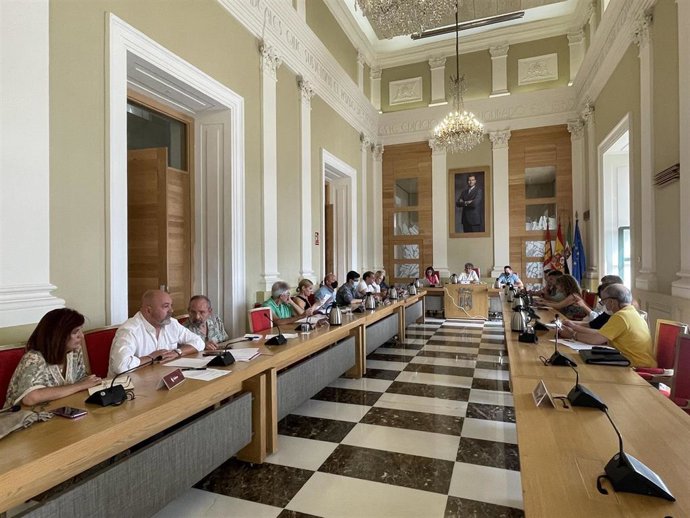 Reunión del consejo rector del IMAS de Cáceres