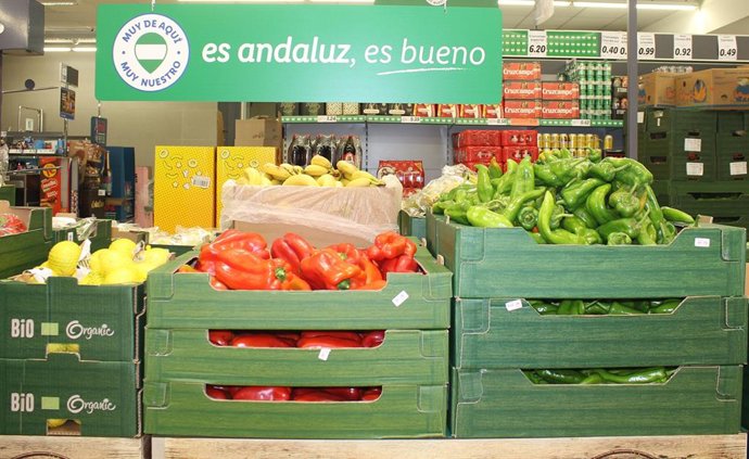 Archivo - Sello de Lidl  'Es andaluz, es bueno',