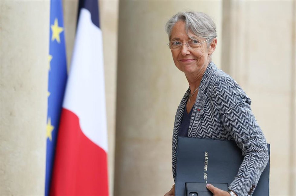 La primera ministra francesa, Élisabeth Borne