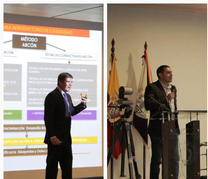  Dr. h.c. Jaime Parejo y Cap. Patricio Galiano.