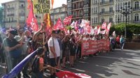 Miles de trabajadores del metal vuelven a manifestarse en Santander por un convenio "digno"