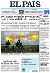 Las portadas de los periódicos del jueves 16 de junio