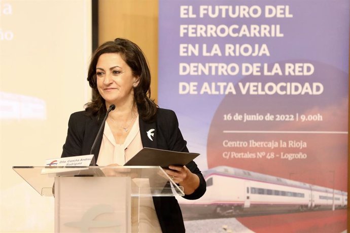 Andreu defiende que el futuro de La Rioja está ligado "a potenciar el ferrocarril y aumentar transporte de mercancías"