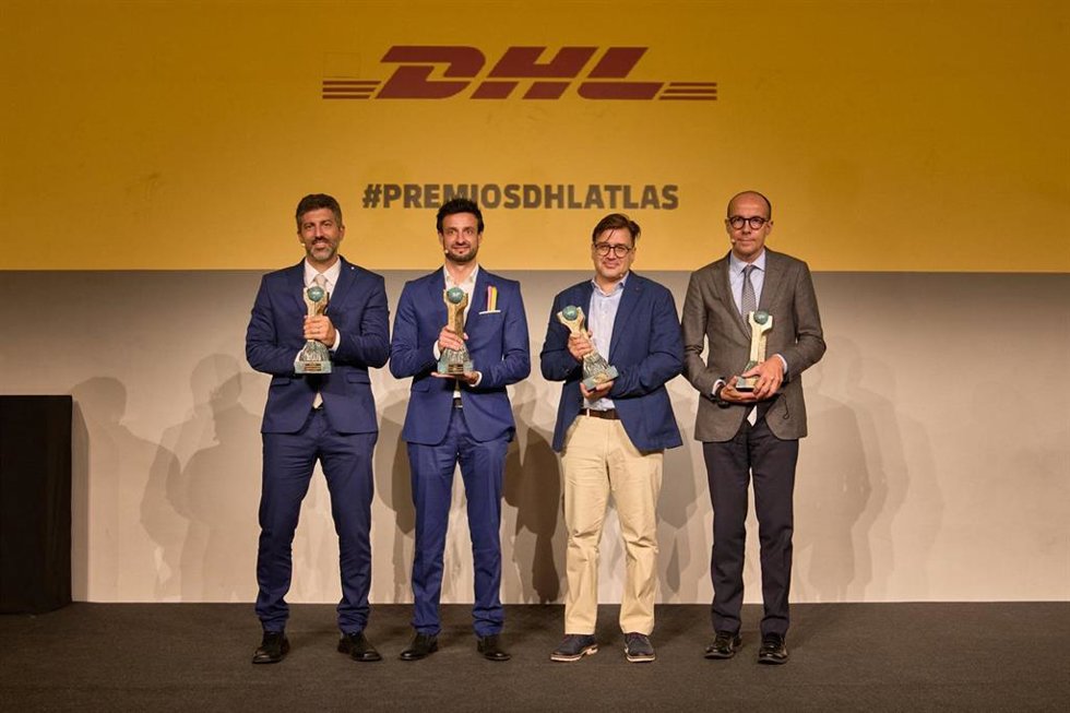 Premiados con los Premios DHL Atlas a la Exportación.