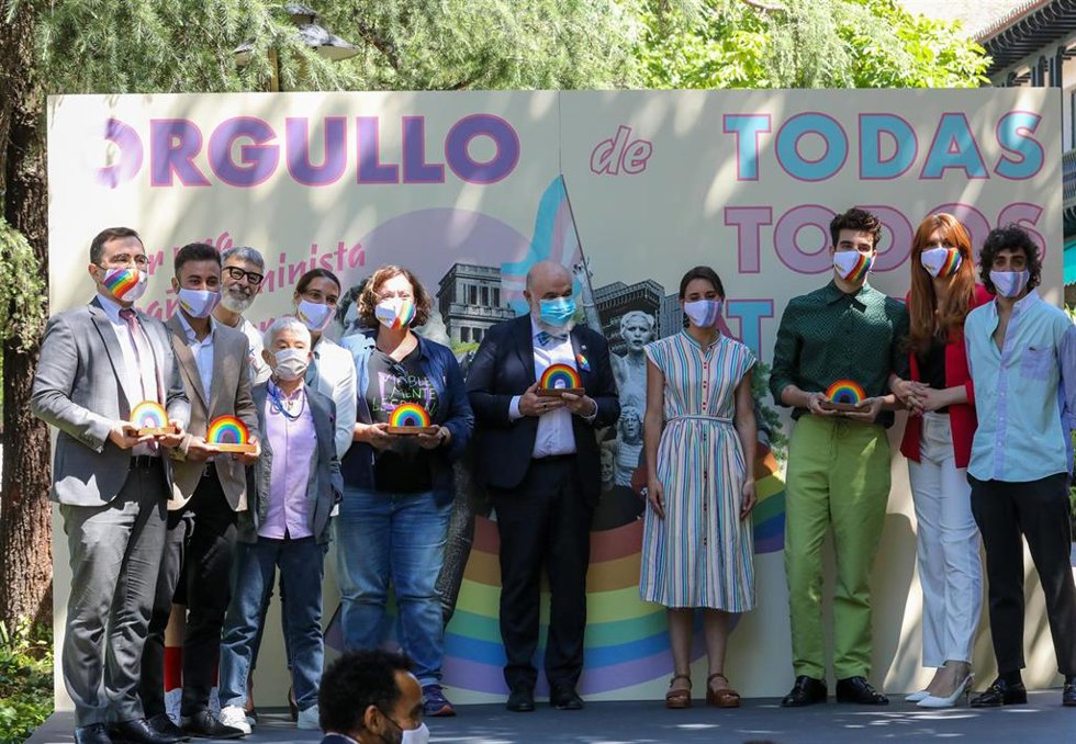 Archivo - Reconocimientos por el Día del Orgullo LGTBI del Ministerio de Igualdad en 2021