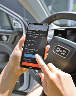 Aiways se asocia con PUMP para ofrecer a sus clientes una 'app' que informa sobre puntos de carga.