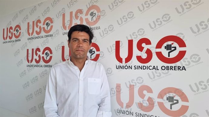 Secretario general de USO, Joaquín Pérez.
