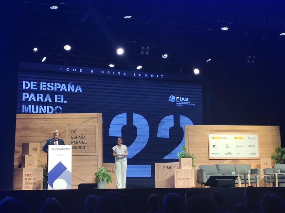 El presidente de Fiab, Tomás Pascual Gómez-Cuétara, en Food & Drink Summit