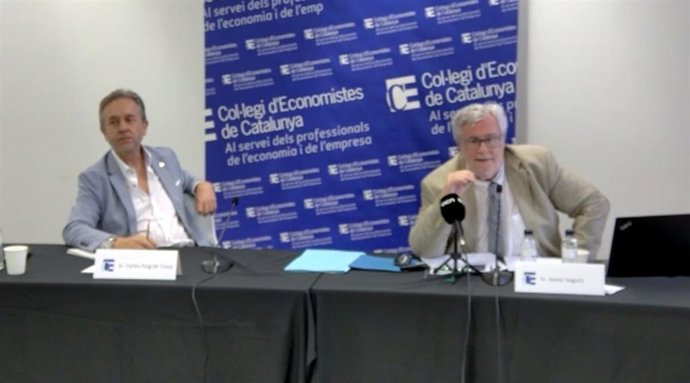 Lo han explicado en rueda de prensa este jueves el decano del Collegi d'Economistes de Catalunya, Carles Puig de Travy, y el director técnico de la Encuesta de Situación Económica del CEC, Xavier Segura