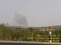 Estabilizado un incendio declarado en Alhendín (Granada) tras más de dos horas de trabajo de los bomberos