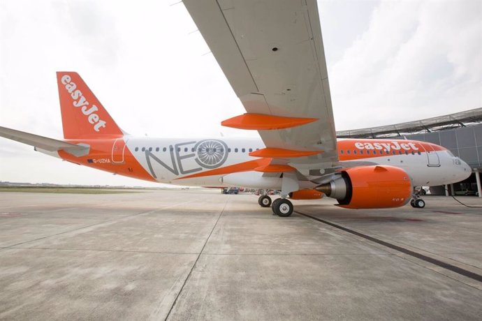 Archivo - Aviones de easyJet