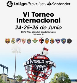 LaLiga Promises Santander se jugará en Walt Disney World Resort del 24 al 26 de junio.