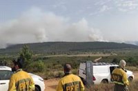 Incendios.- Cuatro aviones anfibios y dos BRIF del Miteco apoyan las tareas de extinción en Zamora, Navarra y Lérida