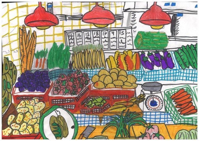 Archivo - Uno de los dibujos dle concurso.