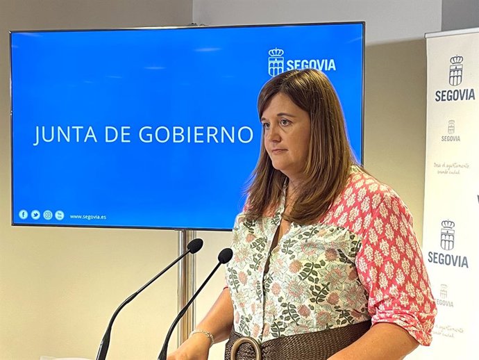 La alcaldesa de Segovia, Clara Martín.