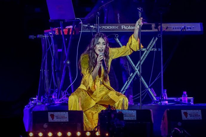 Archivo - La cantante Ana Guerra.