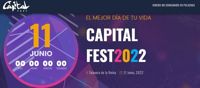 Web del Capital Fest