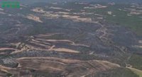 El Govern apunta a un rayo como origen del incendio de Castellar de Ribera (Lleida)