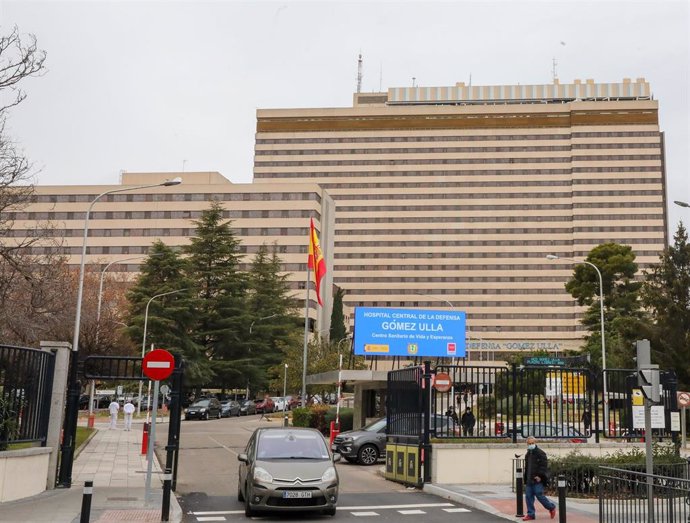 Archivo - Edificio del Hospital Militar Gómez Ulla, a 23 de diciembre de 2021, en Madrid, (España).