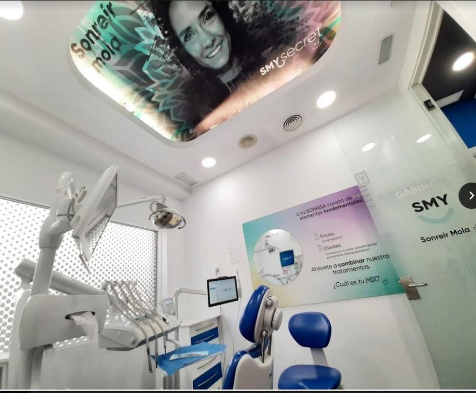 Interios de un espacio 'Smysecret' de las clínicas Vitaldent.