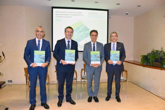 Presentación de Cajamar del Observatorio sobre el sector agroalimentario español en el contexto europeo