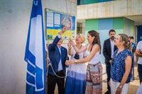 Roquetas de Mar (Almería) iza la bandera azul en su puerto deportivo para certificar su "calidad y seguridad"